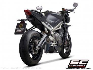 S1 Exhaust by SC-Project Triumph / Street Triple R 765 / 2020