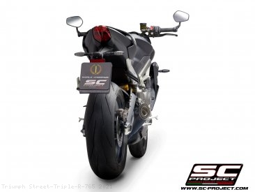 S1 Exhaust by SC-Project Triumph / Street Triple R 765 / 2021