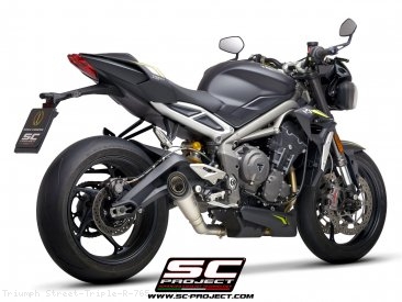 S1 Exhaust by SC-Project Triumph / Street Triple R 765 / 2020