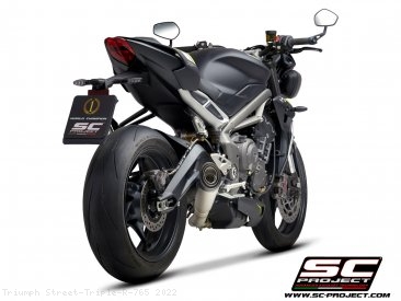 S1 Exhaust by SC-Project Triumph / Street Triple R 765 / 2022