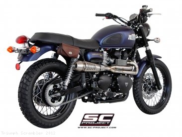 Conic Full System Exhaust by SC-Project Triumph / Scrambler / 2012