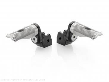 Eccentric Adjustable Footpeg Adapters by Rizoma Ducati / Hypermotard 950 SP / 2024