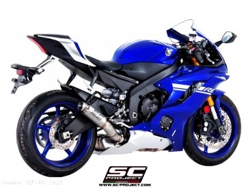 GP70-R Exhaust by SC-Project Yamaha / YZF-R6 / 2023