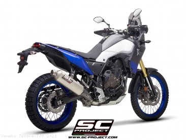 Rally Raid Exhaust by SC-Project Yamaha / Tenere 700 / 2021