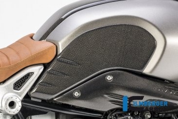 Carbon Fiber Side Tank Cover by Ilmberger Carbon BMW / R nineT / 2014