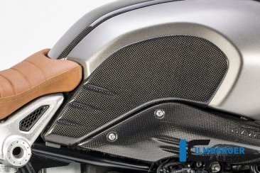 Carbon Fiber Side Tank Cover by Ilmberger Carbon BMW / R nineT Urban GS / 2021