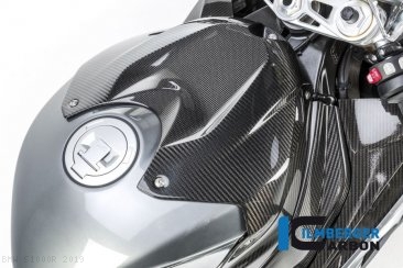 Carbon Fiber Upper Tank Cover by Ilmberger BMW / S1000R / 2019