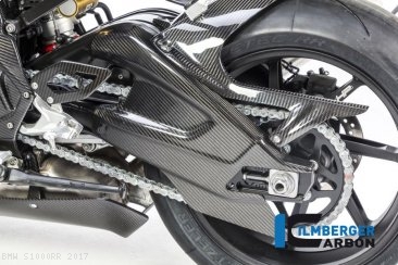 Carbon Fiber Swingarm Cover Set by Ilmberger Carbon BMW / S1000RR / 2017