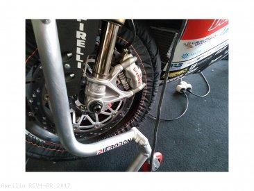 Front Brake Pad Plate Radiator Set by Ducabike Aprilia / RSV4 RR / 2017
