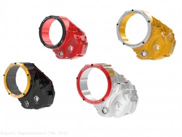 Wet Clutch Clear Cover Oil Bath by Ducabike Ducati / Hypermotard 796 / 2011