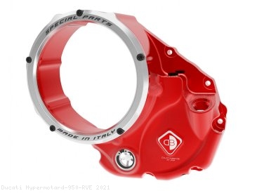 Clear Clutch Cover Oil Bath by Ducabike Ducati / Hypermotard 950 RVE / 2021