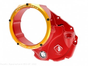 Clear Clutch Cover Oil Bath by Ducabike Ducati / Hypermotard 950 SP / 2022