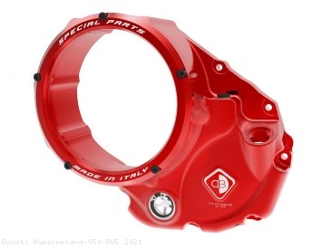 Clear Clutch Cover Oil Bath by Ducabike Ducati / Hypermotard 950 RVE / 2021