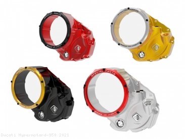 Clear Clutch Cover Oil Bath by Ducabike Ducati / Hypermotard 950 / 2021