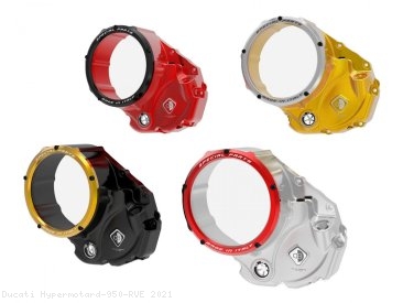 Clear Clutch Cover Oil Bath by Ducabike Ducati / Hypermotard 950 RVE / 2021