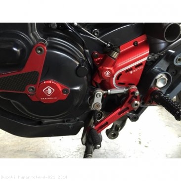 Billet Aluminum Sprocket Cover by Ducabike Ducati / Hypermotard 821 / 2014