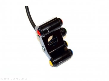 Left Hand 7 Button Street Switch by Ducabike Ducati / Diavel / 2011