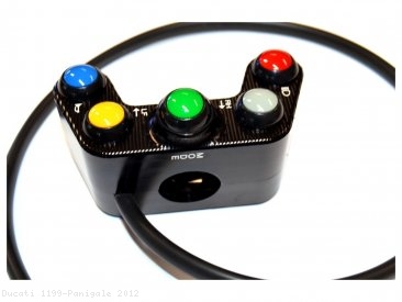 Left Hand 7 Button Street Switch by Ducabike Ducati / 1199 Panigale / 2012