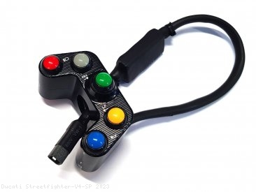 Left Hand Street Button Switch by Ducabike Ducati / Streetfighter V4 SP / 2023