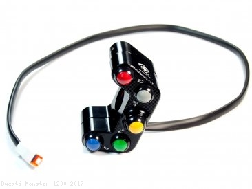 Left Hand Street Button Switch by Ducabike Ducati / Monster 1200 / 2017