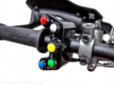 Left Hand Street Button Switch by Ducabike Ducati / Streetfighter V2 / 2022