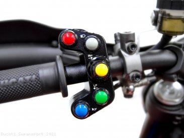 Left Hand Street Button Switch by Ducabike Ducati / Supersport / 2021