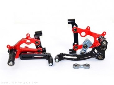 Type 3 Adjustable SBK Rearsets by Ducabike Ducati / 899 Panigale / 2014