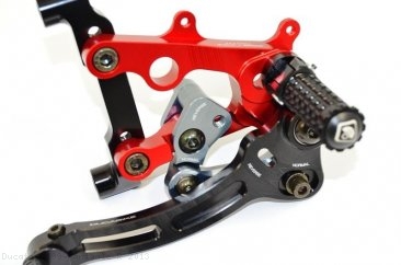 Type 3 Adjustable SBK Rearsets by Ducabike Ducati / 1199 Panigale R / 2013