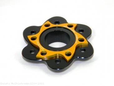 6 Hole Rear Sprocket Carrier Flange Cover by Ducabike Ducati / Multistrada 1200 / 2011