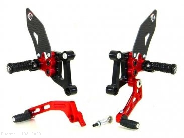 Adjustable SP Rearsets by Ducabike Ducati / 1198 / 2009