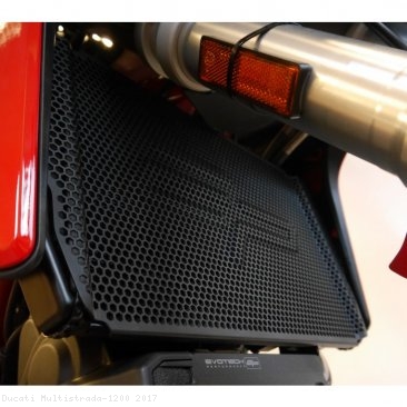 Radiator Oil Cooler and Engine Guard Kit by Evotech Performance Ducati / Multistrada 1200 / 2017