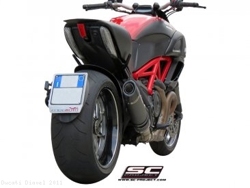 Oval Exhaust by SC-Project Ducati / Diavel / 2011