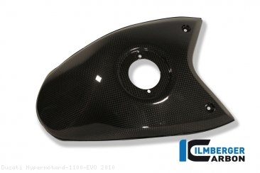 Carbon Fiber Center Tank Cover by Ilmberger Carbon Ducati / Hypermotard 1100 EVO / 2010