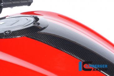 Carbon Fiber Gas Tank Center Extension Cover by Ilmberger Carbon