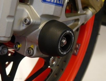 Front Fork Axle Sliders by Evotech Performance Aprilia / RSV4 RR / 2016