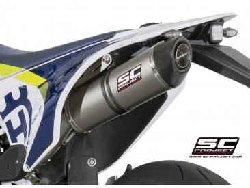 Oval Exhaust by SC-Project Husqvarna / 701 Supermoto / 2015