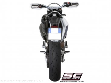 Oval Exhaust by SC-Project Husqvarna / 701 Supermoto / 2023