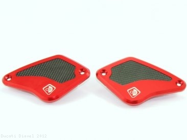 Brake and Clutch Fluid Tank Reservoir Caps by Ducabike Ducati / Diavel / 2012