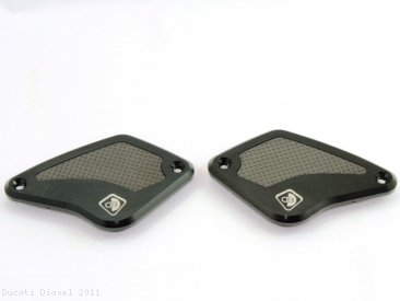 Brake and Clutch Fluid Tank Reservoir Caps by Ducabike Ducati / Diavel / 2011