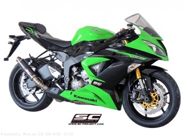 GP M2 Exhaust by SC-Project Kawasaki / Ninja ZX-6R 636 / 2018