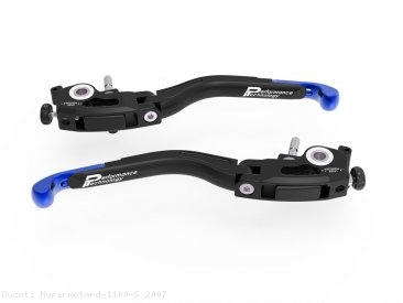 Adjustable Folding Brake and Clutch Lever Set by Ducabike Ducati / Hypermotard 1100 S / 2007