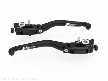 Adjustable Folding Brake and Clutch Lever Set by Ducabike Ducati / Diavel 1260 S / 2022