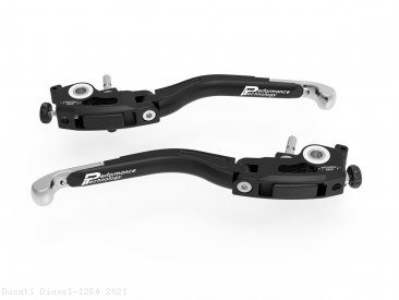 Adjustable Folding Brake and Clutch Lever Set by Ducabike Ducati / Diavel 1260 / 2021