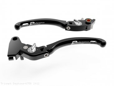 ECO GP 1 Brake & Clutch Lever Set by Performance Technologies Triumph / Daytona 675R / 2012