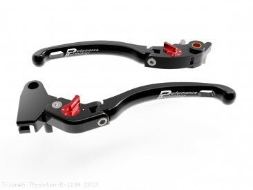 ECO GP 1 Brake & Clutch Lever Set by Performance Technologies Triumph / Thruxton R 1200 / 2017