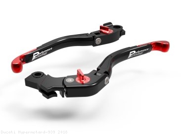 Adjustable Folding Brake and Clutch Lever Set by Performance Technology Ducati / Hypermotard 939 / 2018