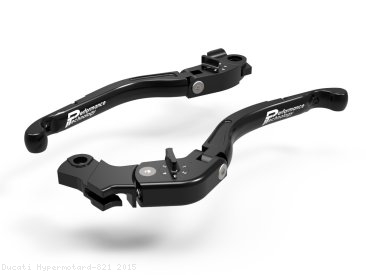 Adjustable Folding Brake and Clutch Lever Set by Performance Technology Ducati / Hypermotard 821 / 2015