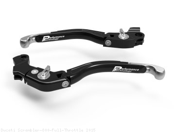 Adjustable Folding Brake and Clutch Lever Set by Performance Technology Ducati / Scrambler 800 Full Throttle / 2015