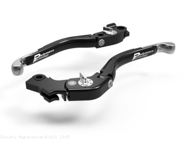 Adjustable Folding Brake and Clutch Lever Set by Performance Technology Ducati / Hypermotard 821 / 2015