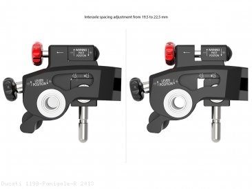 "Ultimate Edition" Adjustable Levers by Ducabike Ducati / 1199 Panigale R / 2013